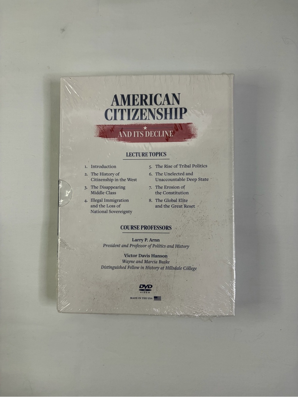 Hillsdale College “American Citizenship And Its Decline” New Online Courses DVD - Picture 2 of 2
